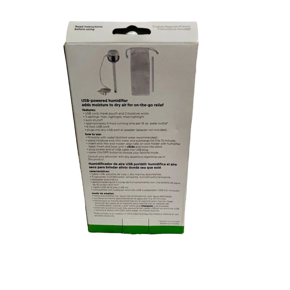 Humidifier‎ Travelsmart By Conair Travel Humidifier Cold and Allergy Season
